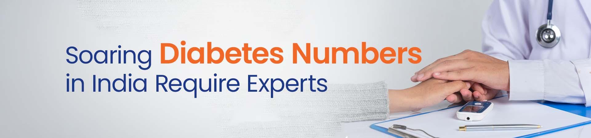 Soaring Diabetes Numbers In India Require Experts