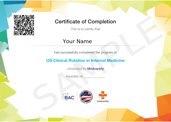 Certificate of Completion