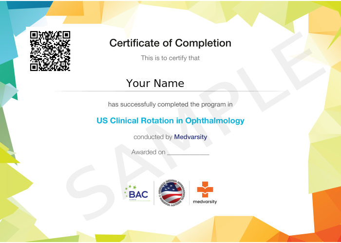 Certificate of Completion