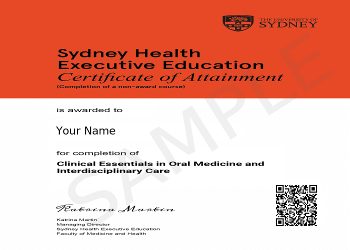 Certificate of Completion