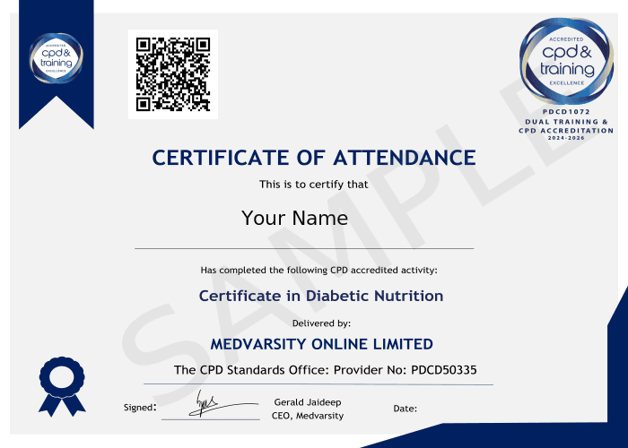 Certificate of Completion